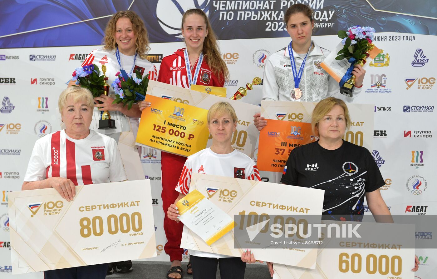 Russia Diving Championship Platform Women