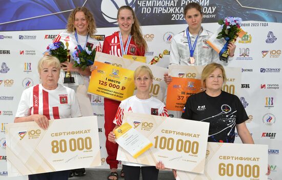 Russia Diving Championship Platform Women