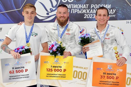 Russia Diving Championship Springboard Men