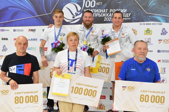 Russia Diving Championship Springboard Men