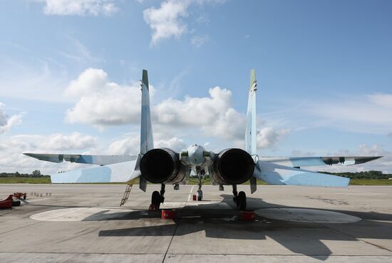 Russia Airospace Forces Flight Drills