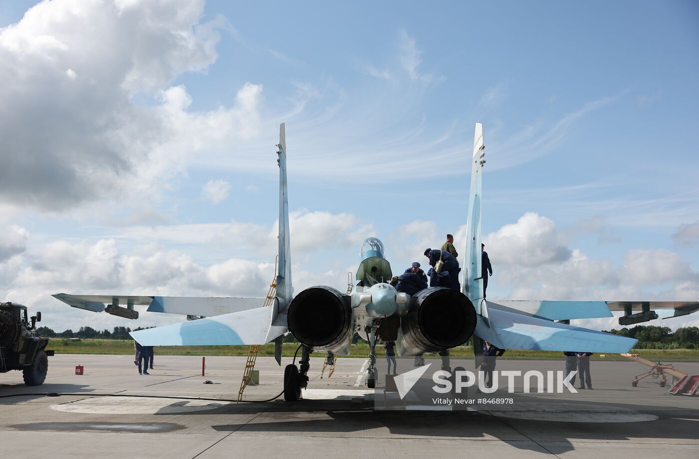 Russia Airospace Forces Flight Drills