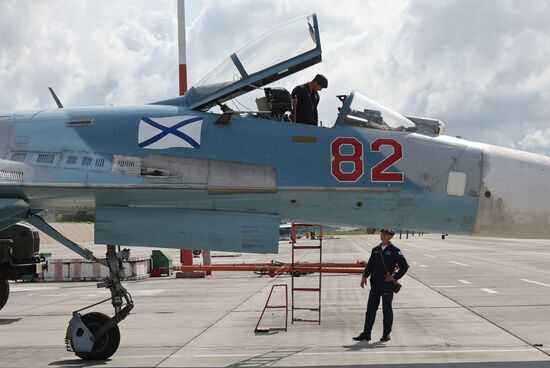 Russia Airospace Forces Flight Drills