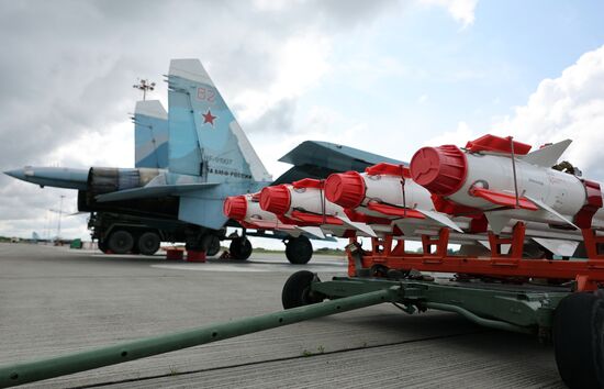 Russia Airospace Forces Flight Drills