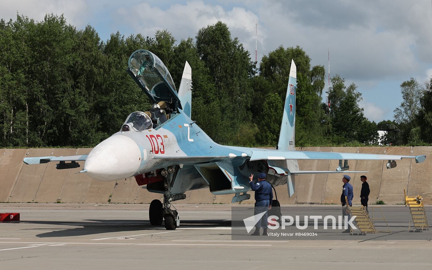 Russia Airospace Forces Flight Drills