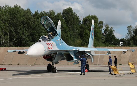 Russia Airospace Forces Flight Drills