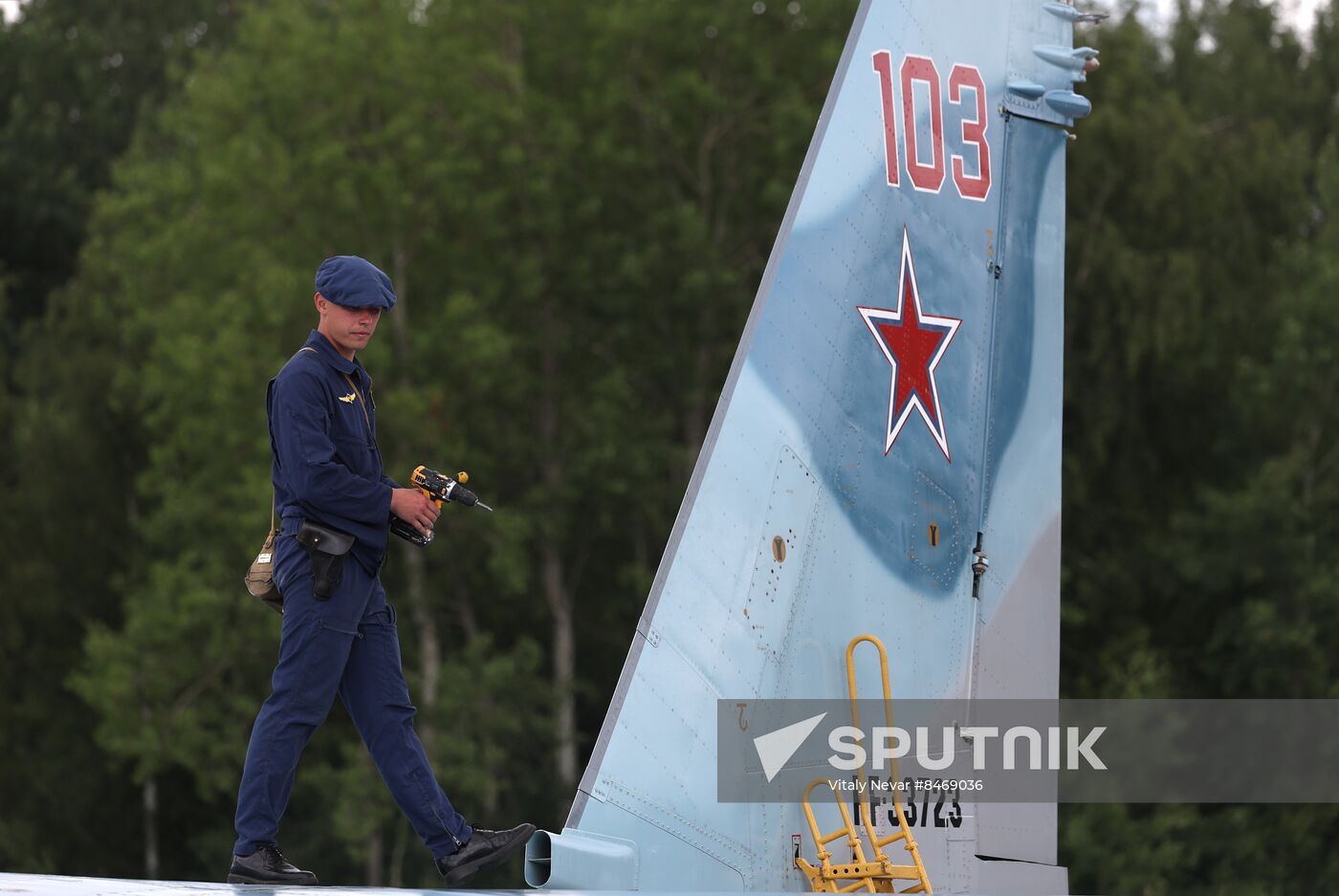 Russia Airospace Forces Flight Drills