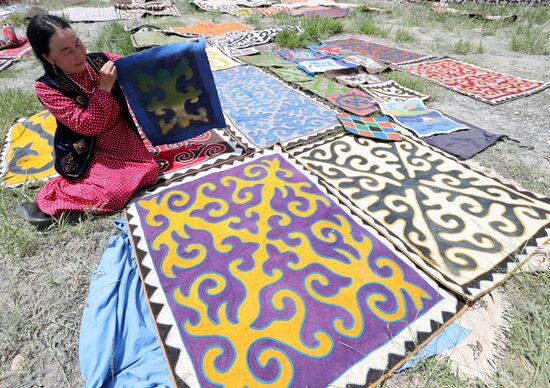 Kyrgyzstan Traditional Felt Carpet Festival