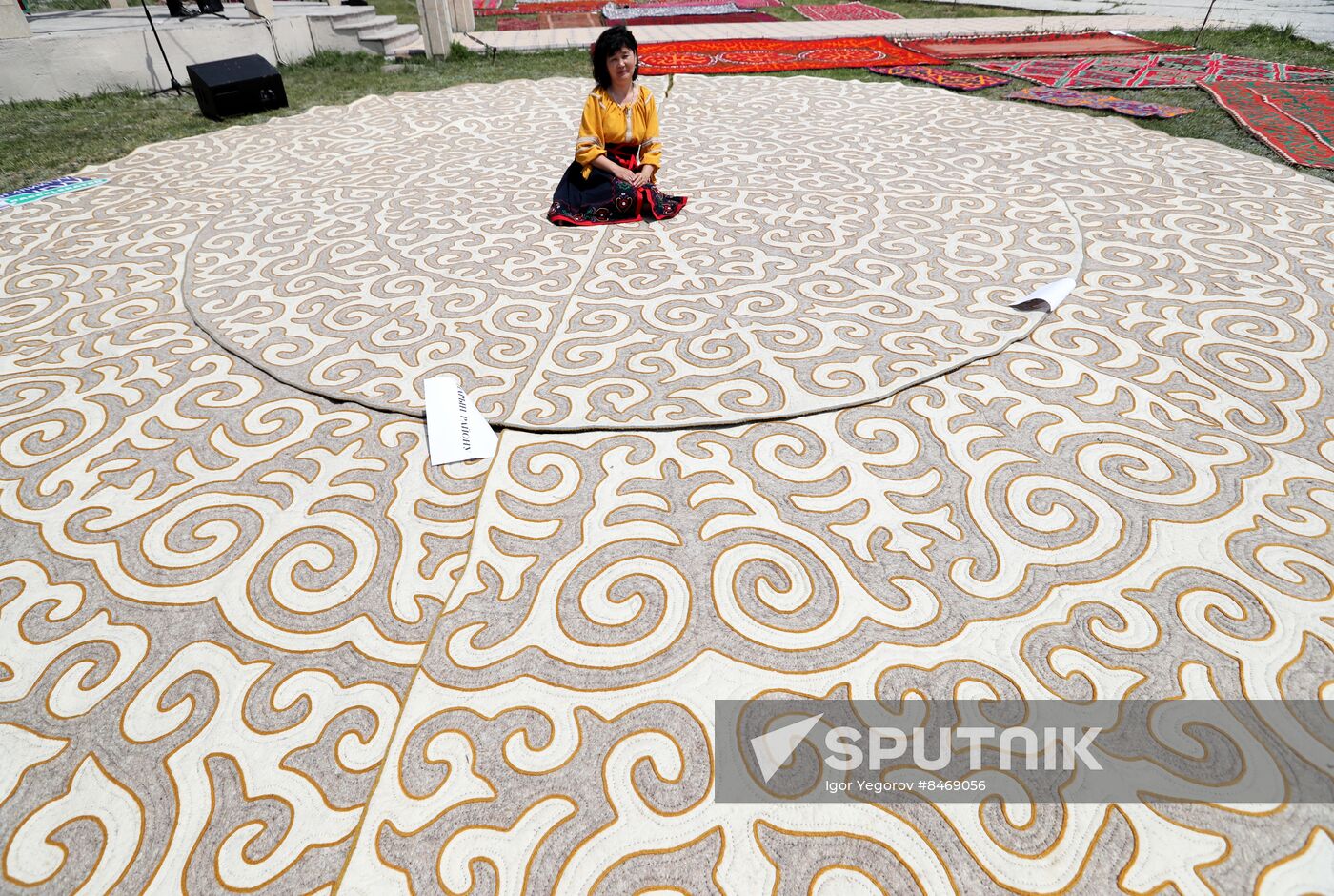 Kyrgyzstan Traditional Felt Carpet Festival