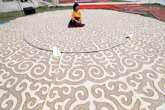 Kyrgyzstan Traditional Felt Carpet Festival