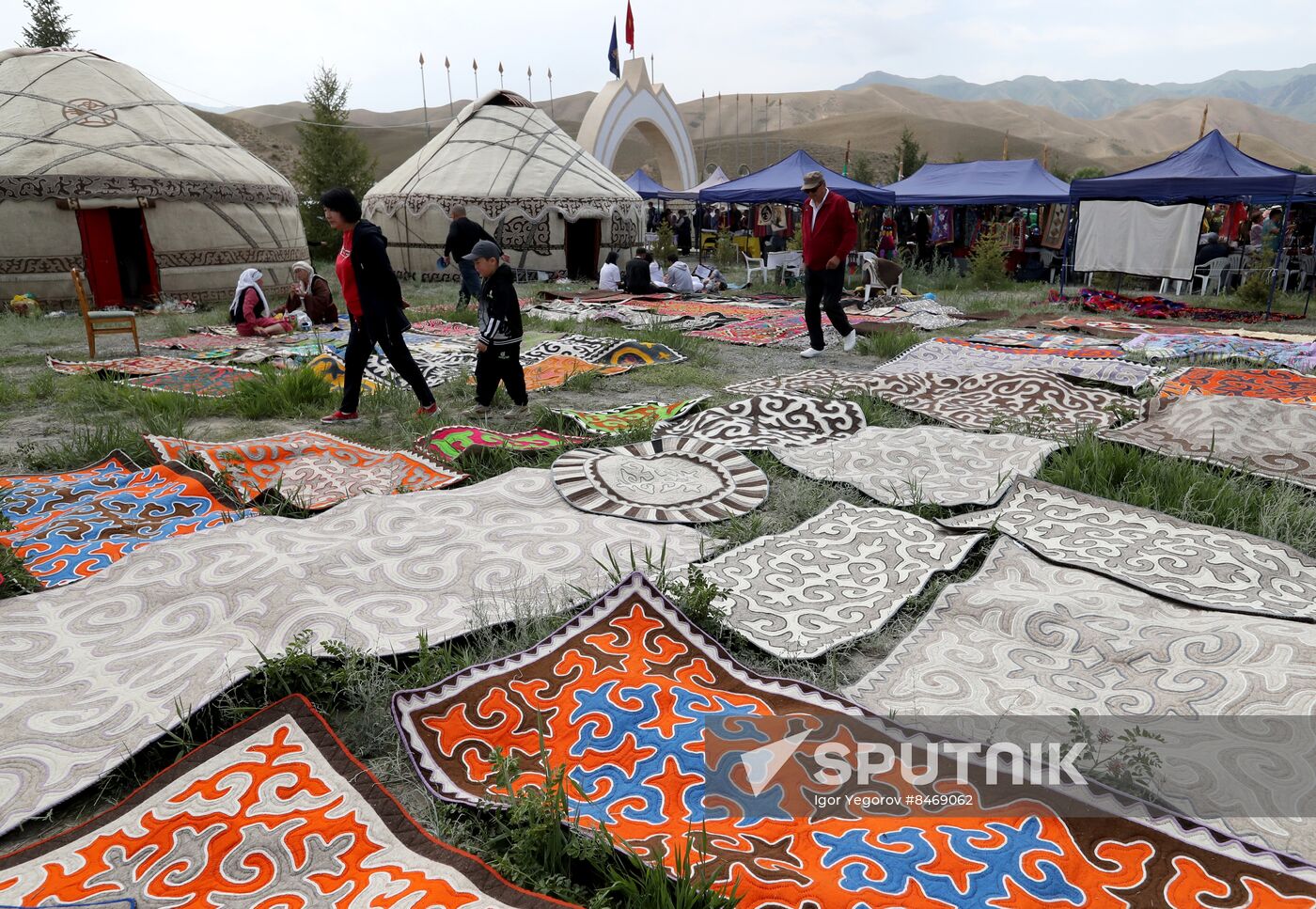Kyrgyzstan Traditional Felt Carpet Festival