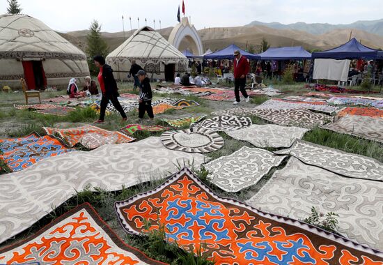 Kyrgyzstan Traditional Felt Carpet Festival