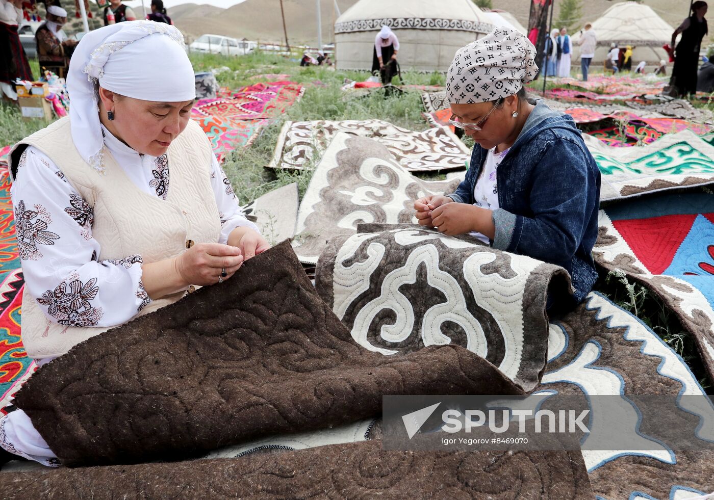 Kyrgyzstan Traditional Felt Carpet Festival