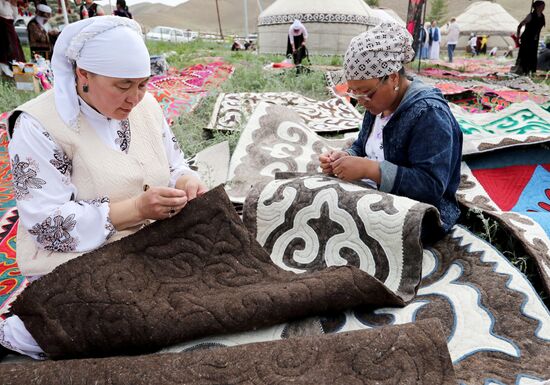 Kyrgyzstan Traditional Felt Carpet Festival