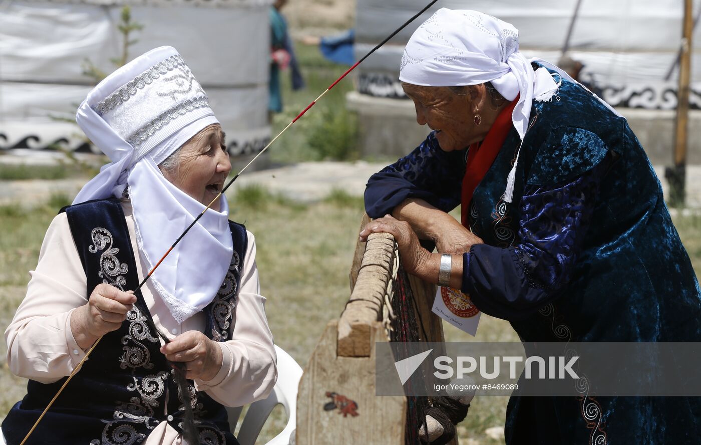 Kyrgyzstan Traditional Felt Carpet Festival