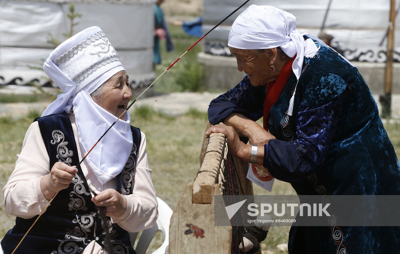 Kyrgyzstan Traditional Felt Carpet Festival
