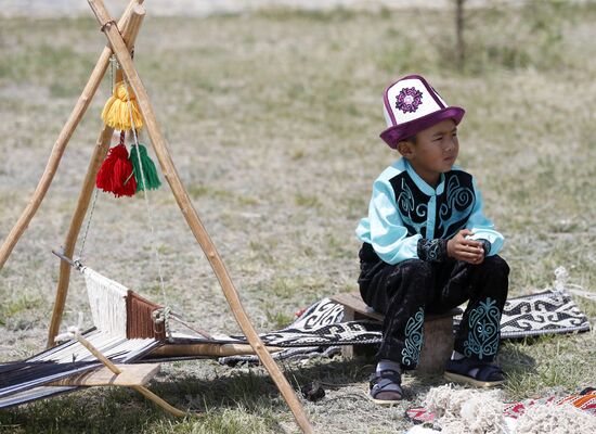 Kyrgyzstan Traditional Felt Carpet Festival