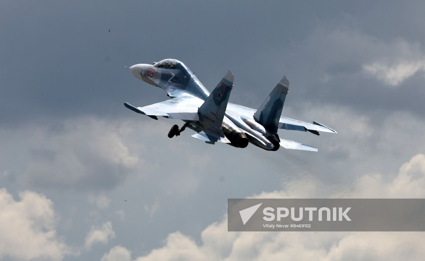 Russia Airospace Forces Flight Drills