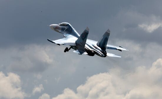 Russia Airospace Forces Flight Drills