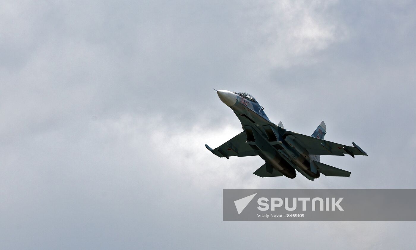 Russia Airospace Forces Flight Drills