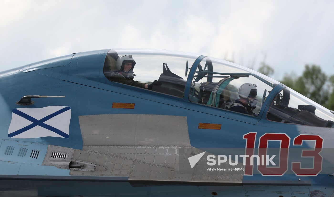 Russia Airospace Forces Flight Drills