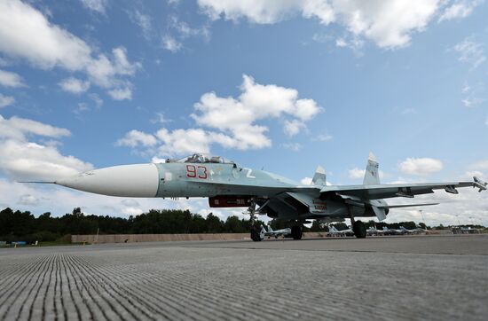 Russia Airospace Forces Flight Drills