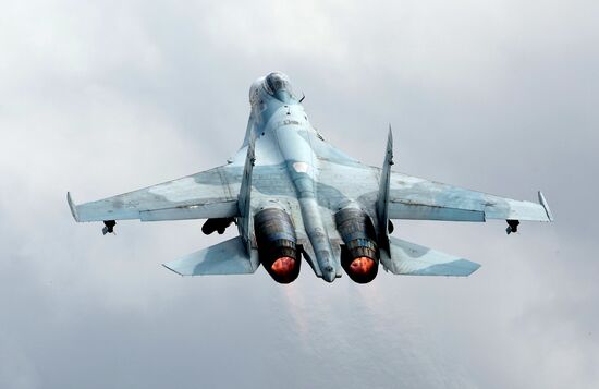 Russia Airospace Forces Flight Drills