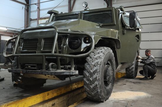 Russia Ukraine Military Operation Equipment Repair