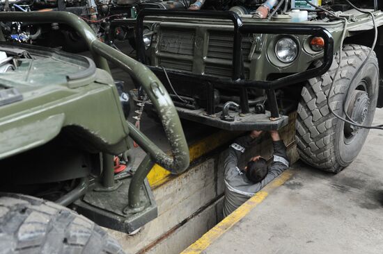 Russia Ukraine Military Operation Equipment Repair