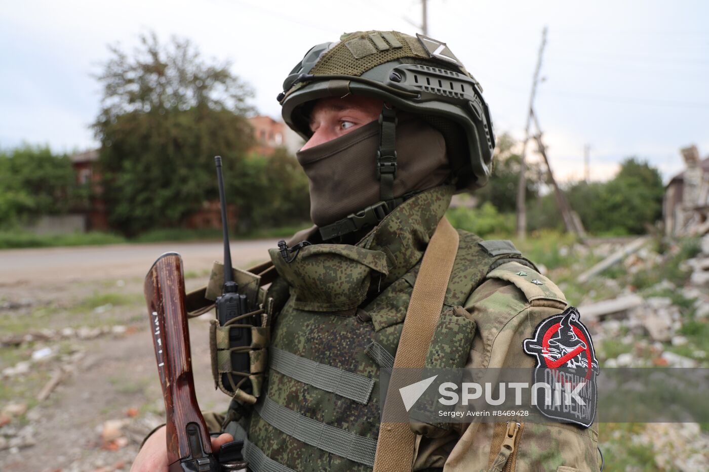 Russia Ukraine Military Operation Anti-Drone Unit