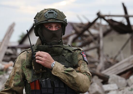Russia Ukraine Military Operation Anti-Drone Unit