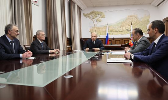 Russia Putin North Caucasian Federal District