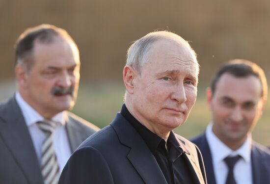 Russia Putin North Caucasian Federal District