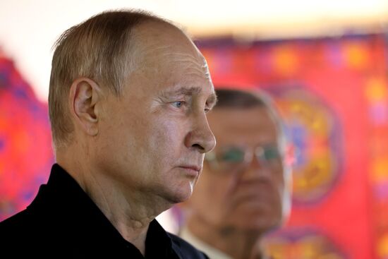 Russia Putin North Caucasian Federal District