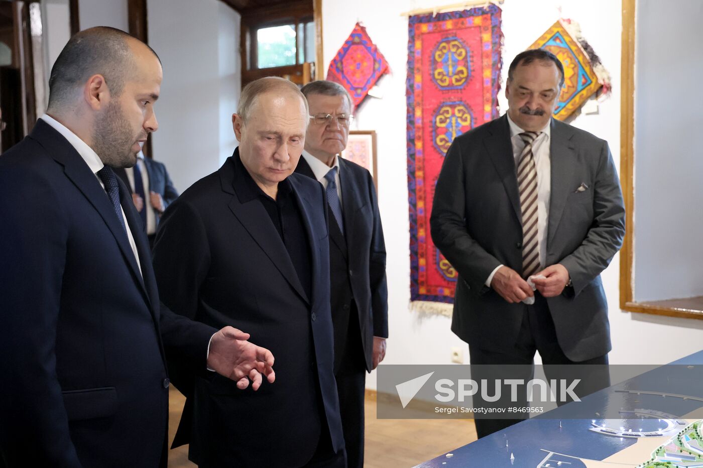Russia Putin North Caucasian Federal District
