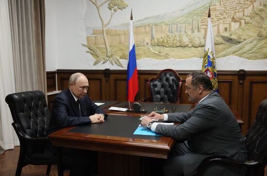 Russia Putin North Caucasian Federal District