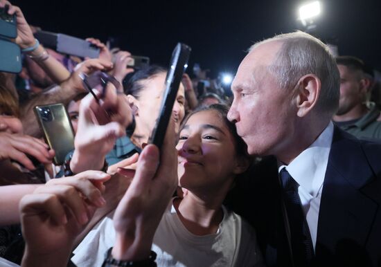 Russia Putin North Caucasian Federal District