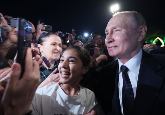 Russia Putin North Caucasian Federal District