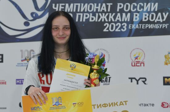 Russia Diving Championship Springboard Women