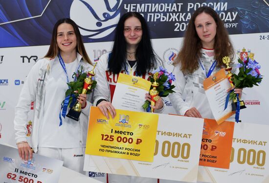 Russia Diving Championship Springboard Women