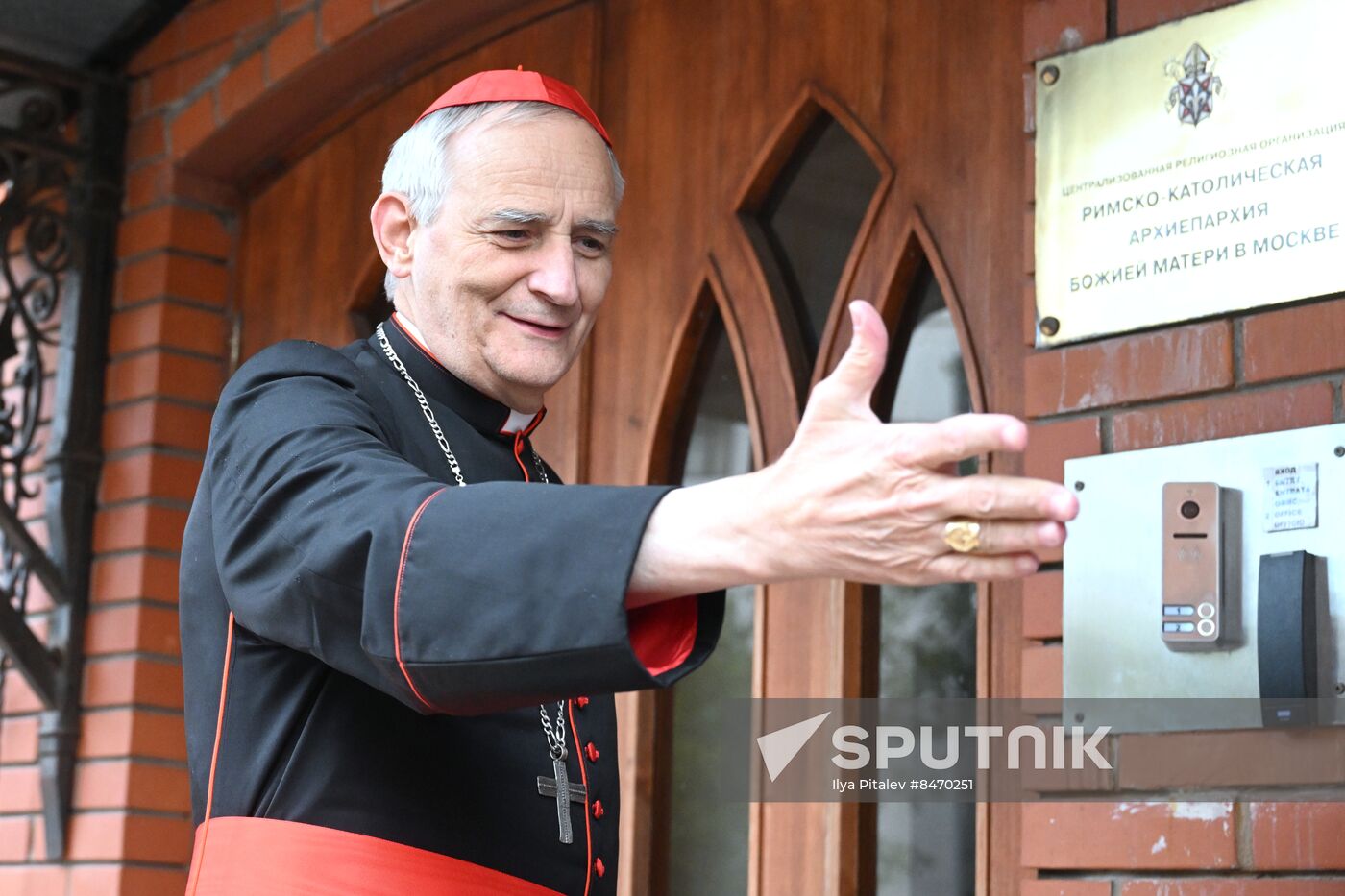 Russia Religion Pope Envoy