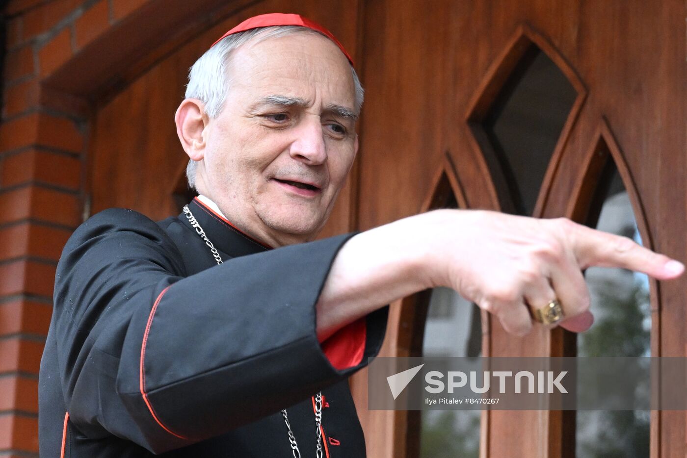 Russia Religion Pope Envoy