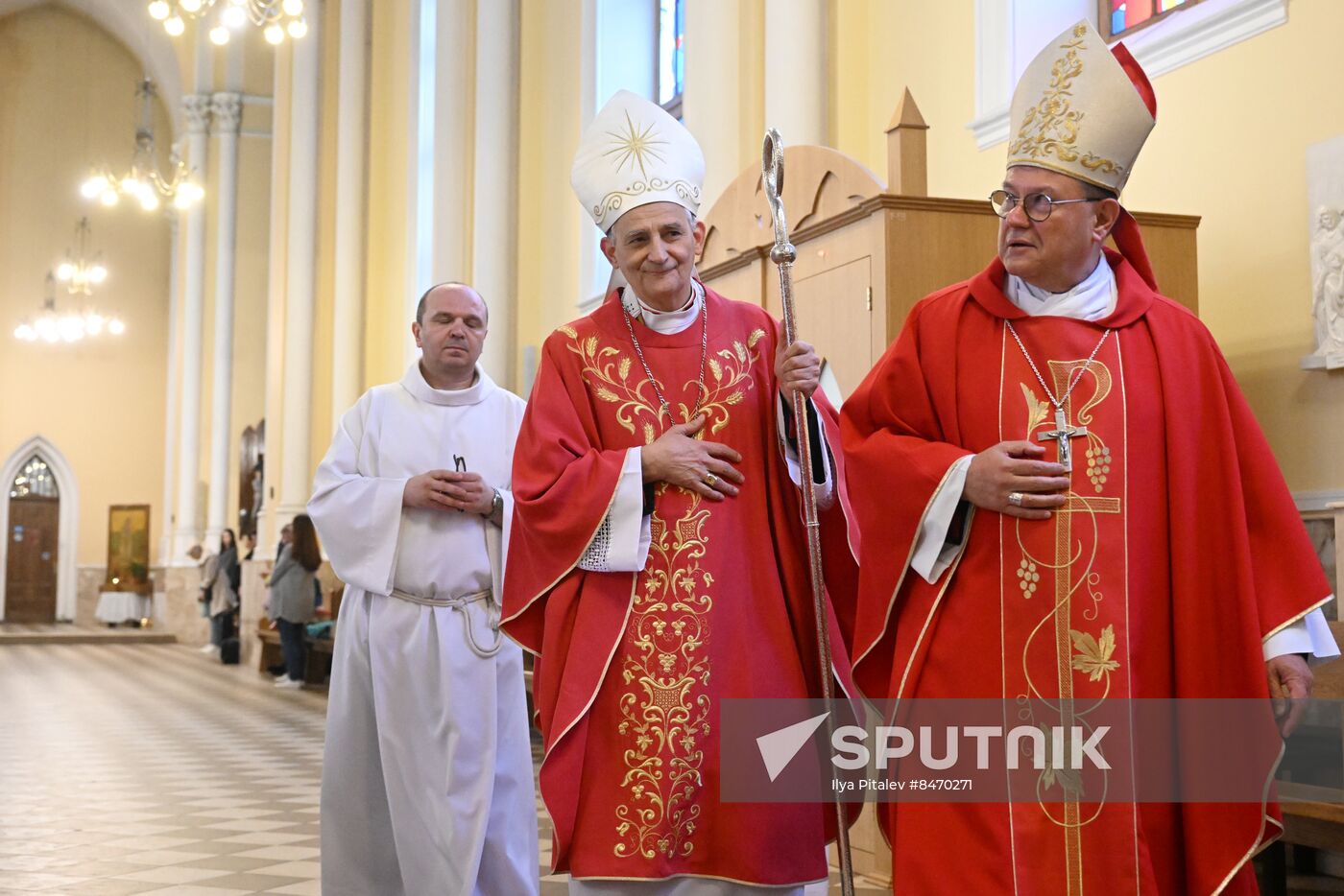 Russia Religion Pope Envoy