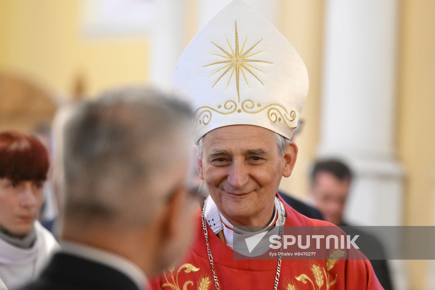 Russia Religion Pope Envoy