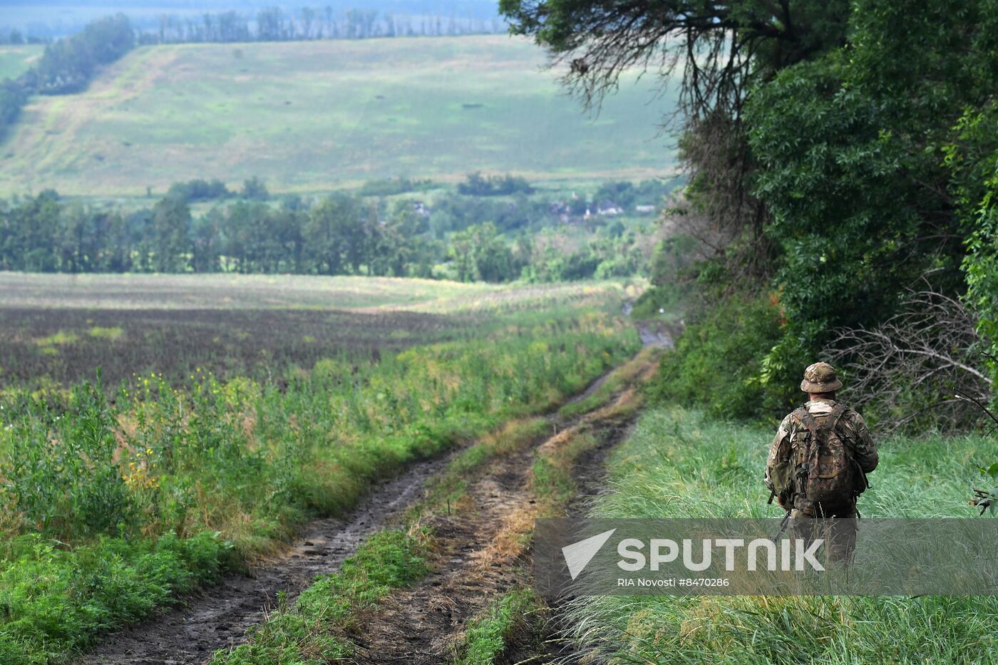 Russia Ukraine Military Operation Motorized Infantry Unit