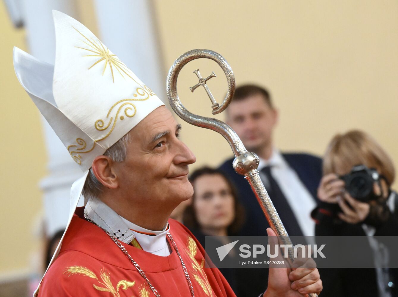 Russia Religion Pope Envoy