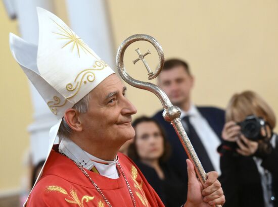 Russia Religion Pope Envoy