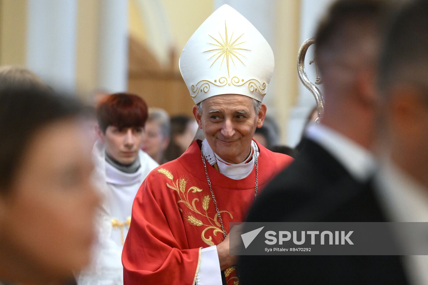 Russia Religion Pope Envoy