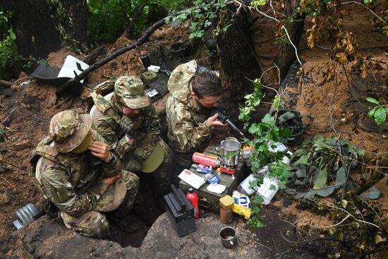 Russia Ukraine Military Operation Motorized Infantry Unit