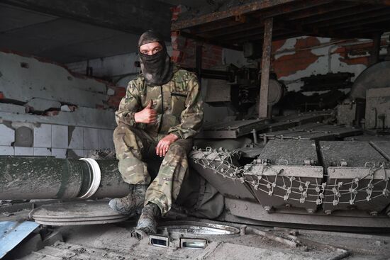 Russia Ukraine Military Operation Motorized Infantry Unit